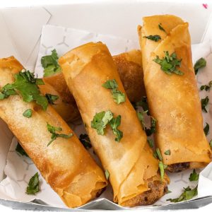 Paneer spring rolls